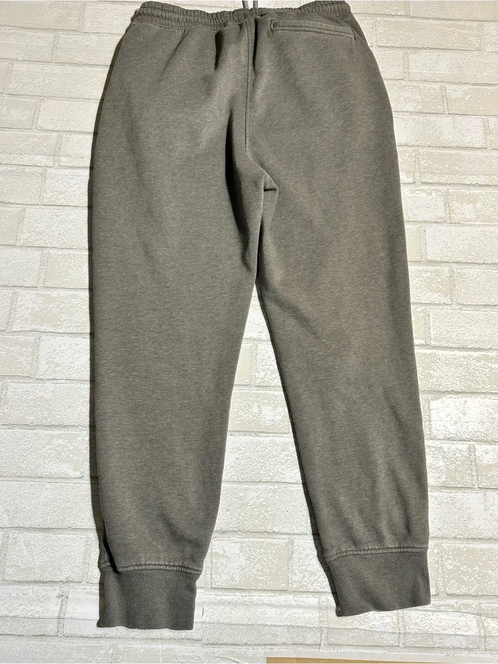 The North Face Grey Elastic Waist Fleece Sweatpants
